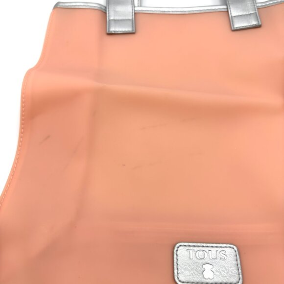 3741 TOUS PLASTIC TOTE BAG - Picture 3 of 5
